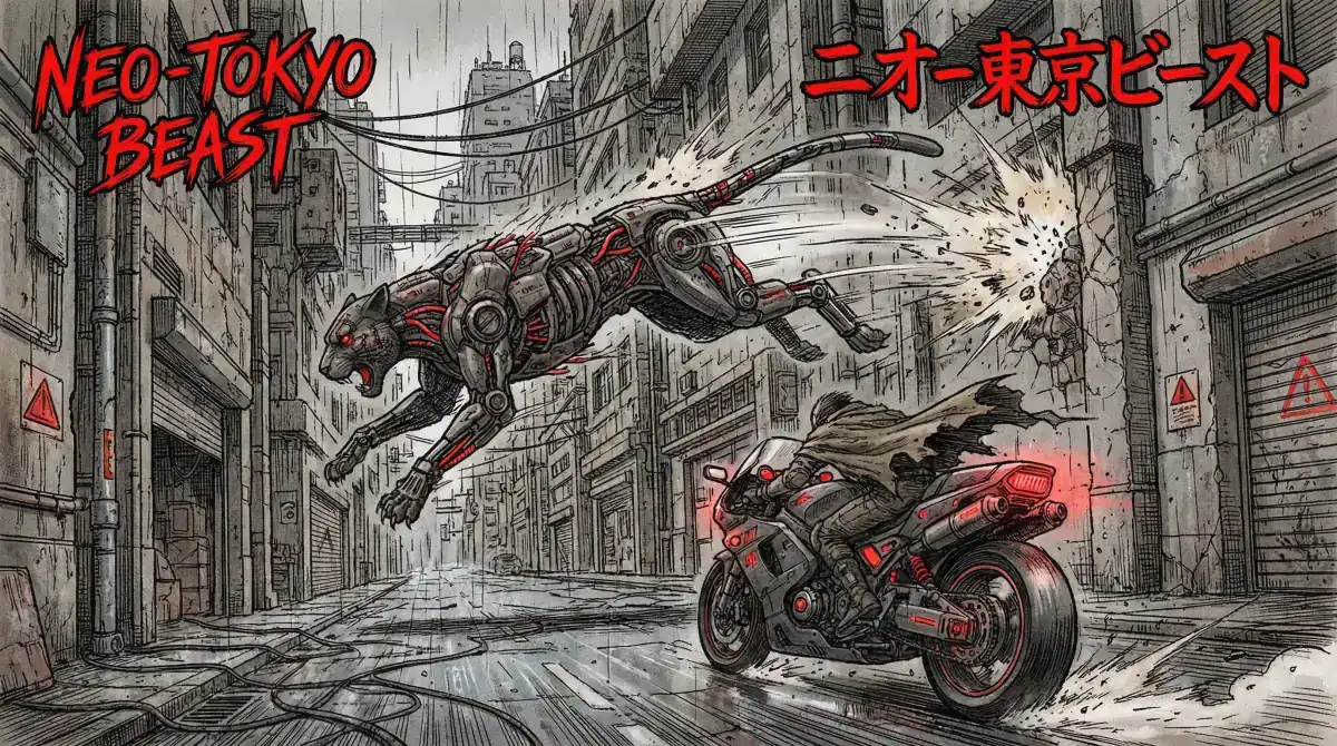 Akira Manga Style Blog Images - Animal
