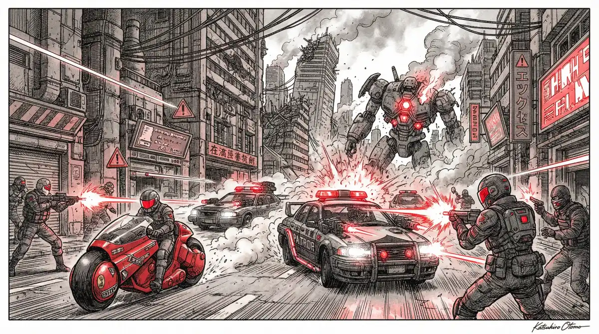 Akira Manga Style Blog Images
