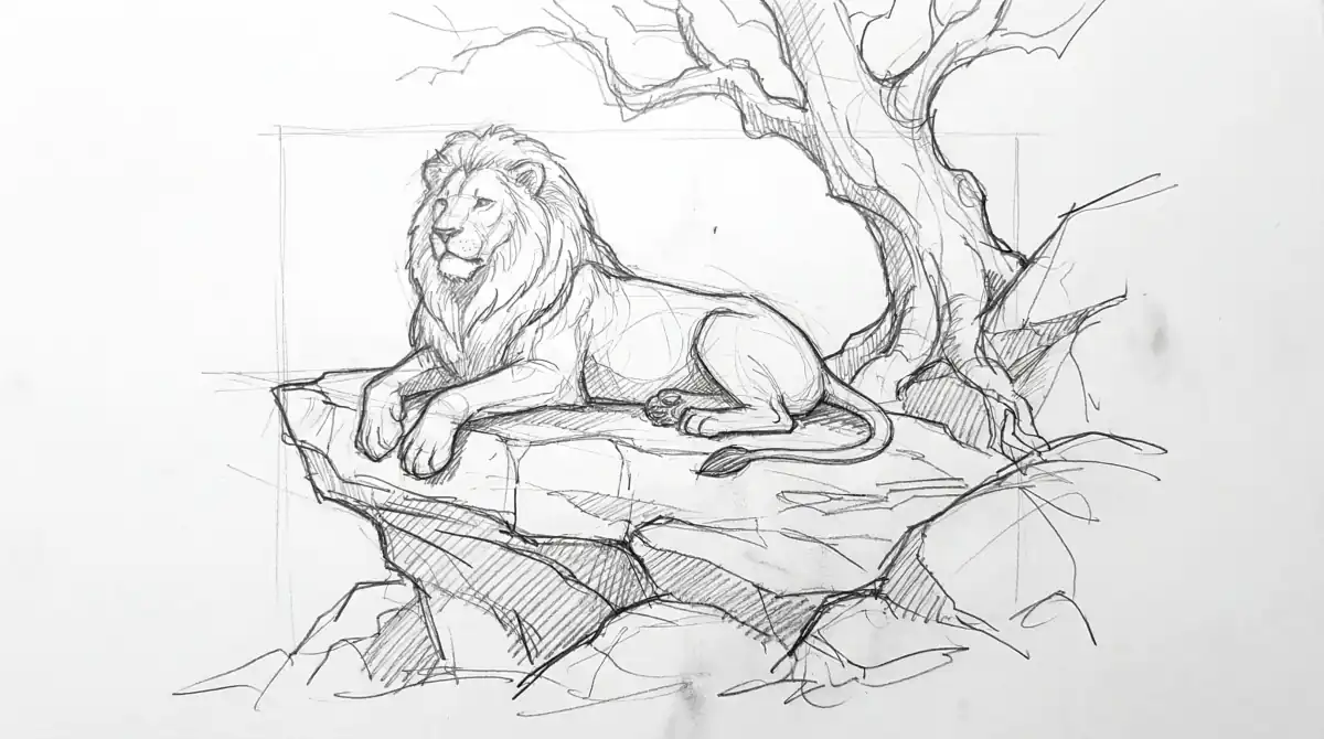 Architectural Pencil Sketch Blog Images