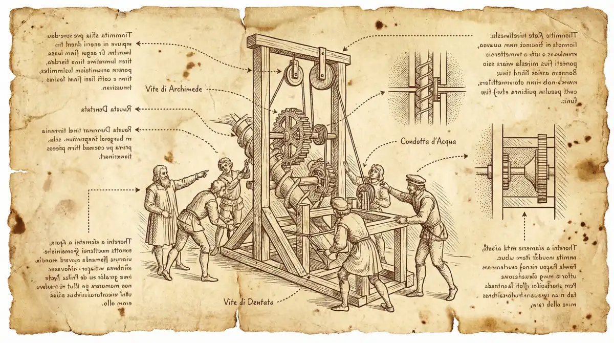 Leonardo da Vinci Technical Sketch Blog Images