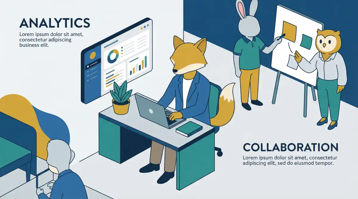 Faceless Business Illustration Blog Images