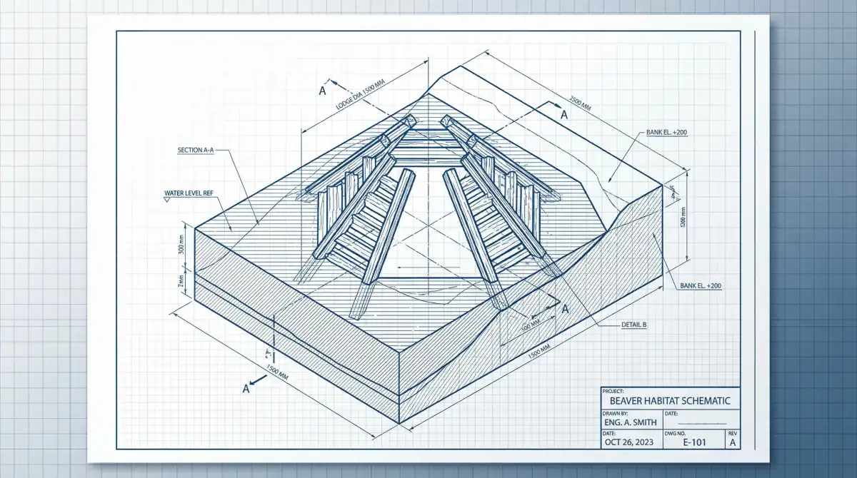 Isometric Technical Blueprint Blog Images
