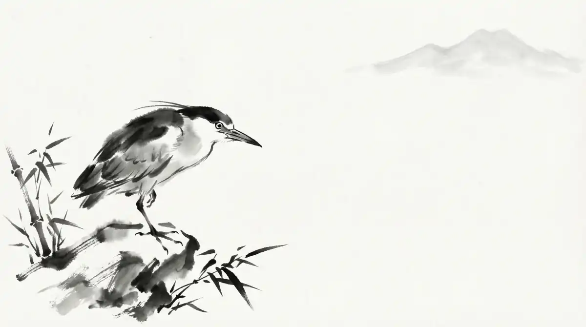 Japanese Sumi-e Ink Painting Blog Images