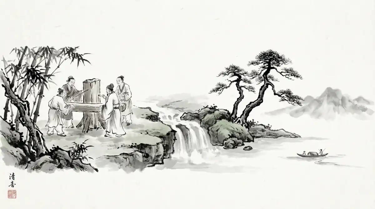 Japanese Sumi-e Ink Painting Blog Images