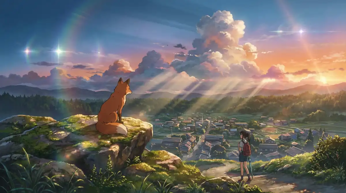 Makoto Shinkai Anime Style Blog Images - Animal