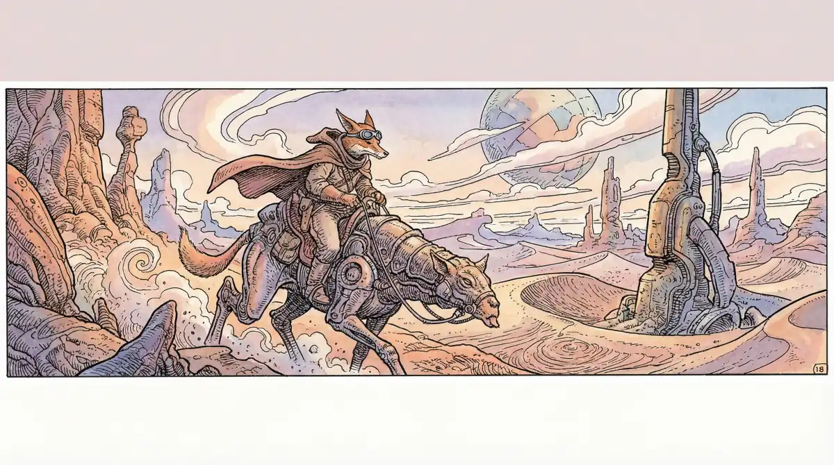 Moebius Sci-Fi Art Blog Images