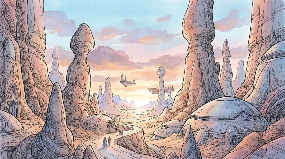 Moebius Sci-Fi Art Blog Images