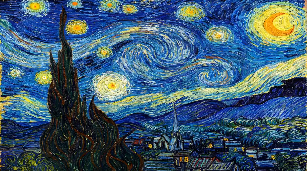 Van Gogh Starry Night Blog Images