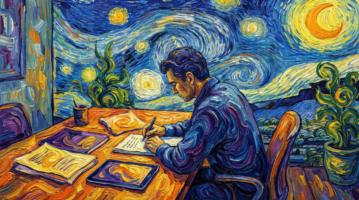 Van Gogh Starry Night Blog Images